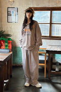 PIN-KNIT BALLOON PANTS - Styling