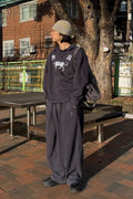 PIN-KNIT BALLOON PANTS - Styling