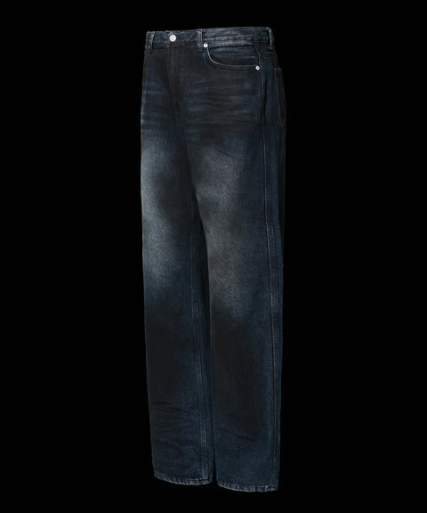 Wavy Wide Baggy Denim