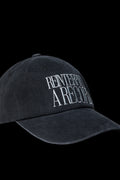 R Serif 6-Panel Vintage Cap