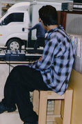 White Trash Ombre Check Shirt