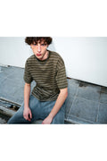 Vintage Stripe Border T-Shirt