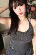 Dot Stud Halter Top