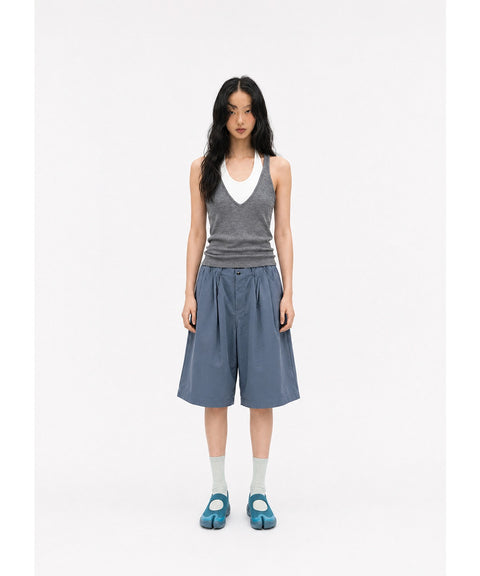 P03 Pleats Shorts (3 Colors)