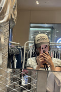 Lettering Logo Baseball Cap
