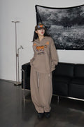 PIN-KNIT BALLOON PANTS - Styling