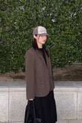 Lettering Logo Baseball Cap