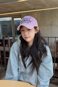 Lettering Logo Baseball Cap