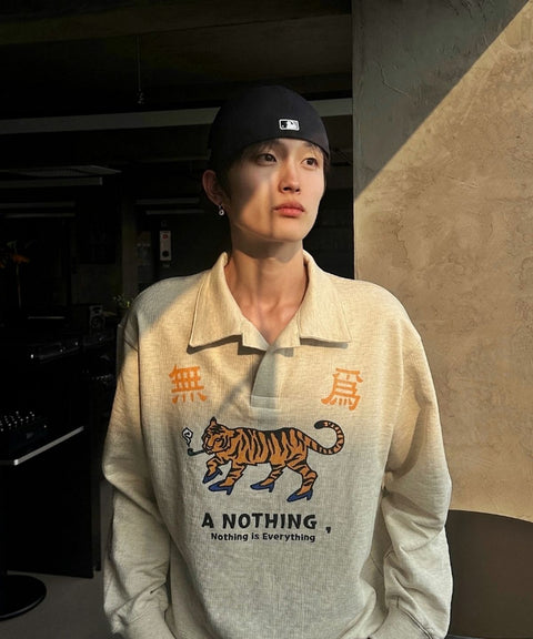 MU-WI PIN-KNIT COLLAR-TEE - Styling