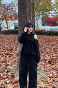 Star Check Contrast Stud Cargo Pants