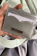 Flower Logo Slim Card Wallet