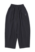 PIN-KNIT BALLOON PANTS - Charcoal