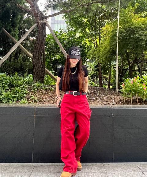 Lettering Logo Baseball Cap