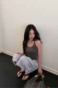 Dot Stud Halter Top