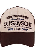 Lettering Logo Baseball Cap