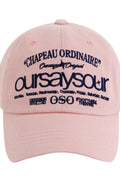 Lettering Logo Baseball Cap