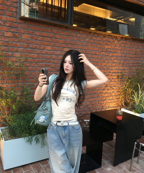 93 Star Vintage Raglan T-Shirt