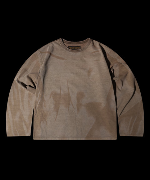 Sunfade Effect Vintage Long Sleeve T-Shirt