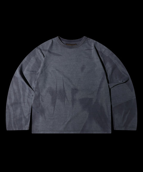 Sunfade Effect Vintage Long Sleeve T-Shirt