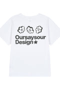 Flower Symbol Logo Cropped T-Shirt