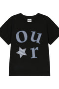 OUR Logo Applique Ringer T-Shirt