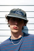 HOKKOH Oval Logo 5-Panel Trucker Cap