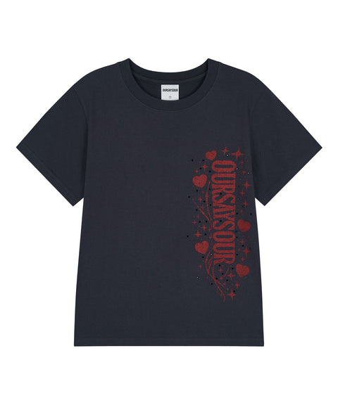 Galaxy Heart Star T-Shirt