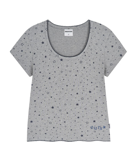 Star Hand Stitch T-Shirt