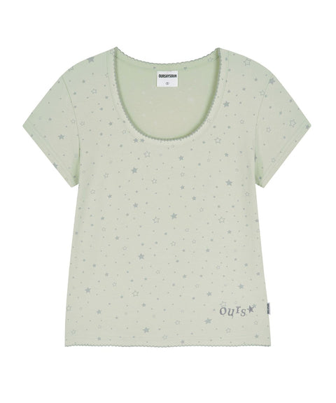 Star Hand Stitch T-Shirt