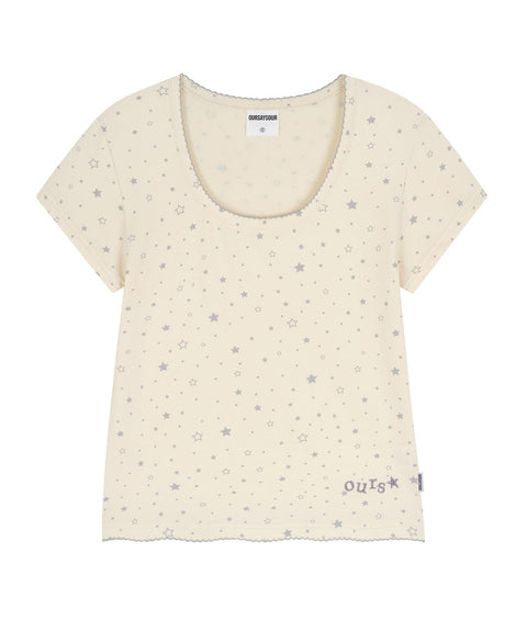 Star Hand Stitch T-Shirt