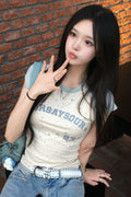 93 Star Vintage Raglan T-Shirt