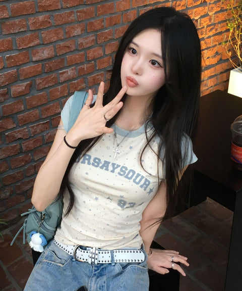 93 Star Vintage Raglan T-Shirt