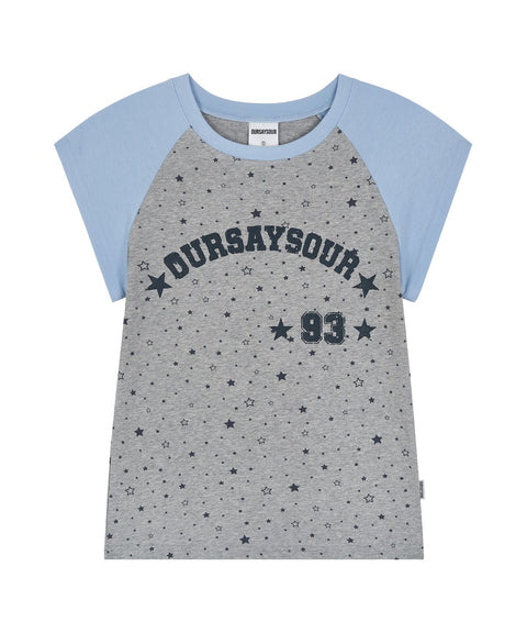 93 Star Vintage Raglan T-Shirt