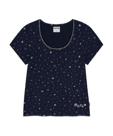 Star Hand Stitch T-Shirt