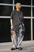PAISLEY PRT. CUT-OUT 1/2 TEE - Styling