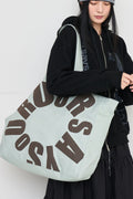 Lettering Logo Shoulder Bag