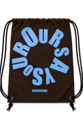 OUR Lettering Drawstring Bag