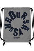 OUR Lettering Drawstring Bag