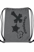 Cross Flower Stud Drawstring Bag