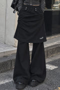 OURS Layered Shirring Skirt Pants