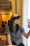 Lettering Logo Baseball Cap
