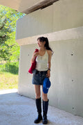 Dot Stud Halter Top