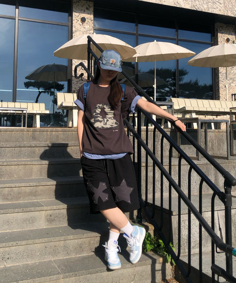 Cross Star Bermuda Shorts