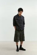 CHOWOO Camo Field Cargo Shorts - Gray
