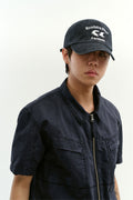 CHOWOO Washed Crows Cap - Black