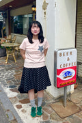 Check Two Star Applique T-Shirt