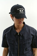 CHOWOO Washed Crows Cap - Black