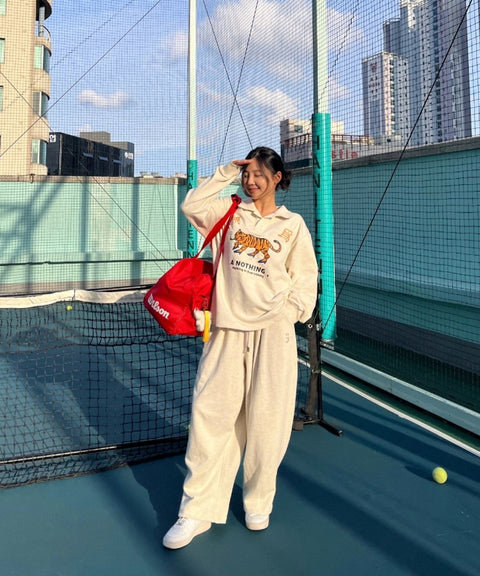PIN-KNIT BALLOON PANTS - Styling