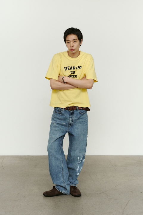 CHOWOO CHOWOO x Nicolai Howalt Boxer Series T-Shirt Ver.3 - Yellow
