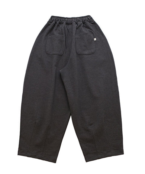 A NOTHING Heavy-Terry Balloon Sweat Pants — Charcoal back
